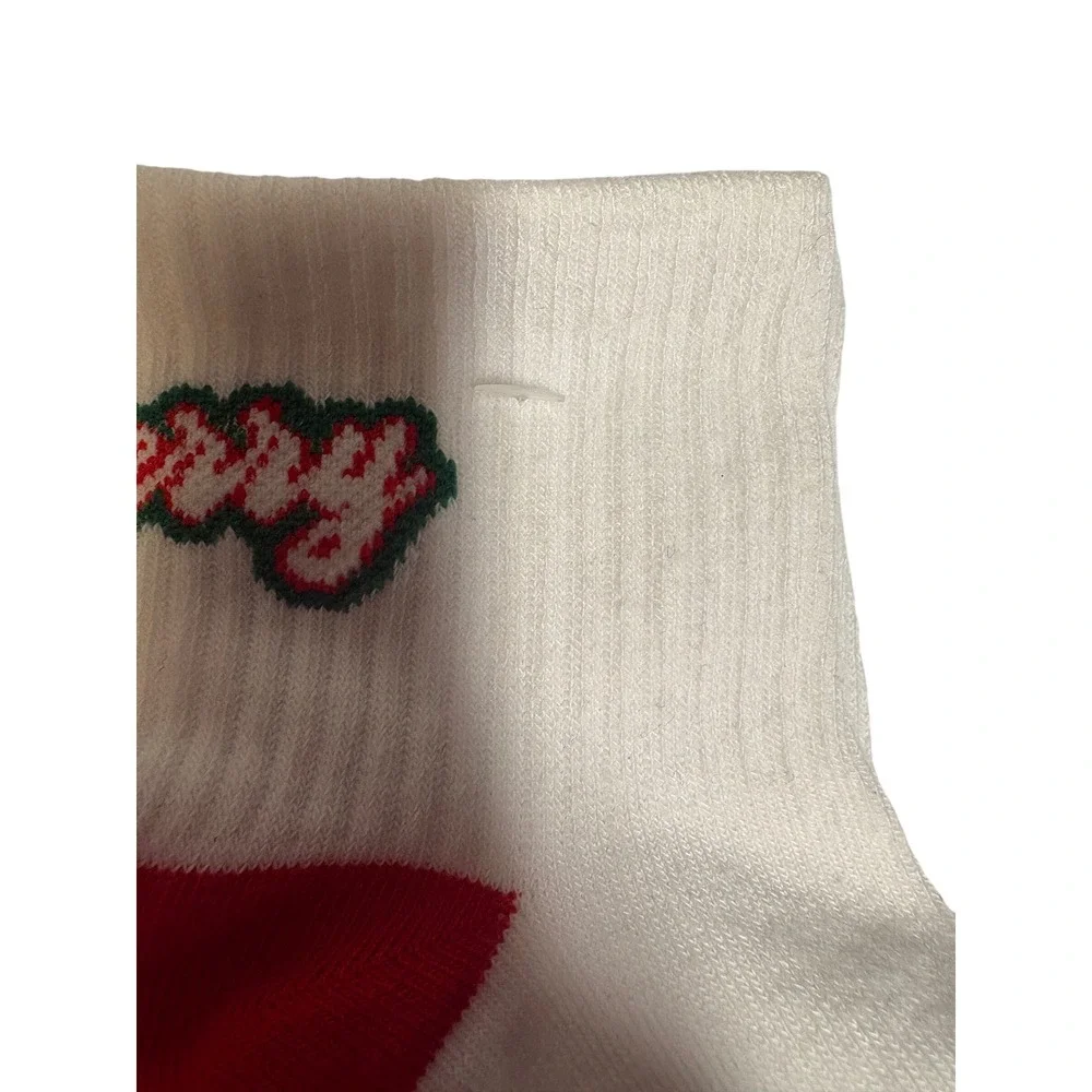 Hello Socks Womens 3 Pair Bundle Holiday Cat Burger Ankle Low Cut OS 4-10